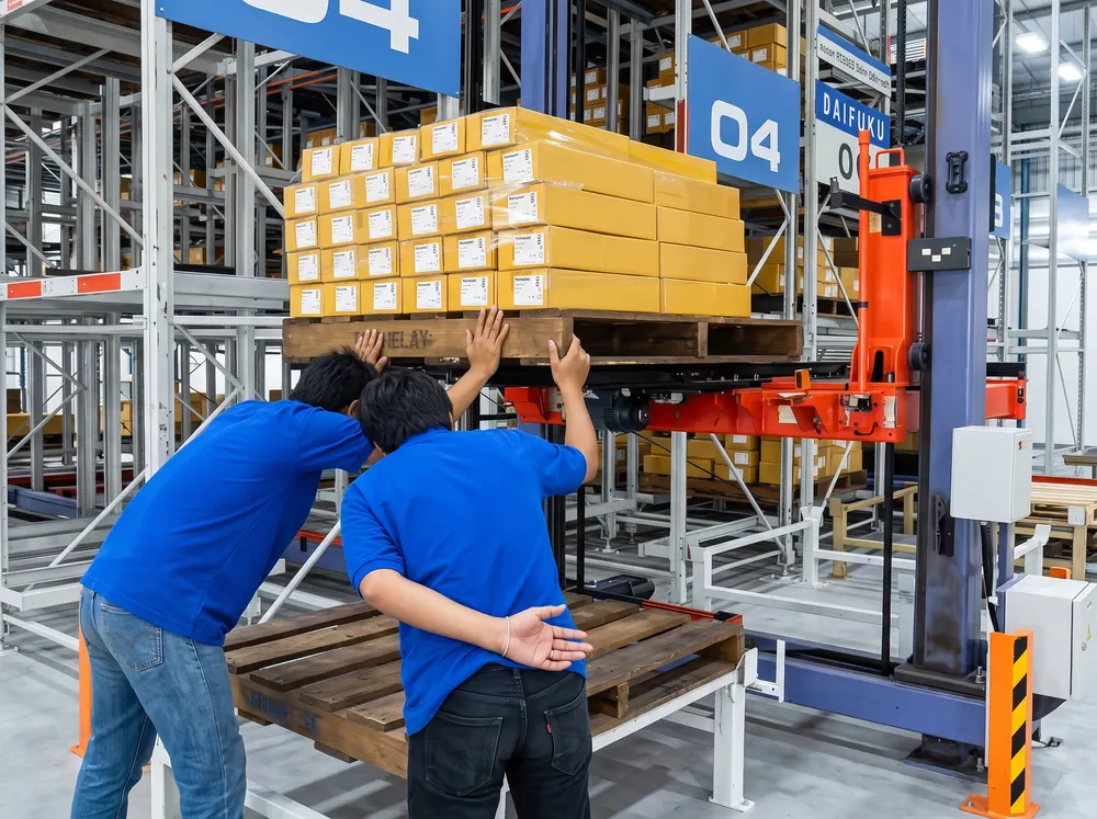 งาน Retrofit ระบบ ASRS ของ PN.kreis ในคลังสินค้าอัตโนมัติ